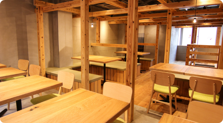 店舗2階